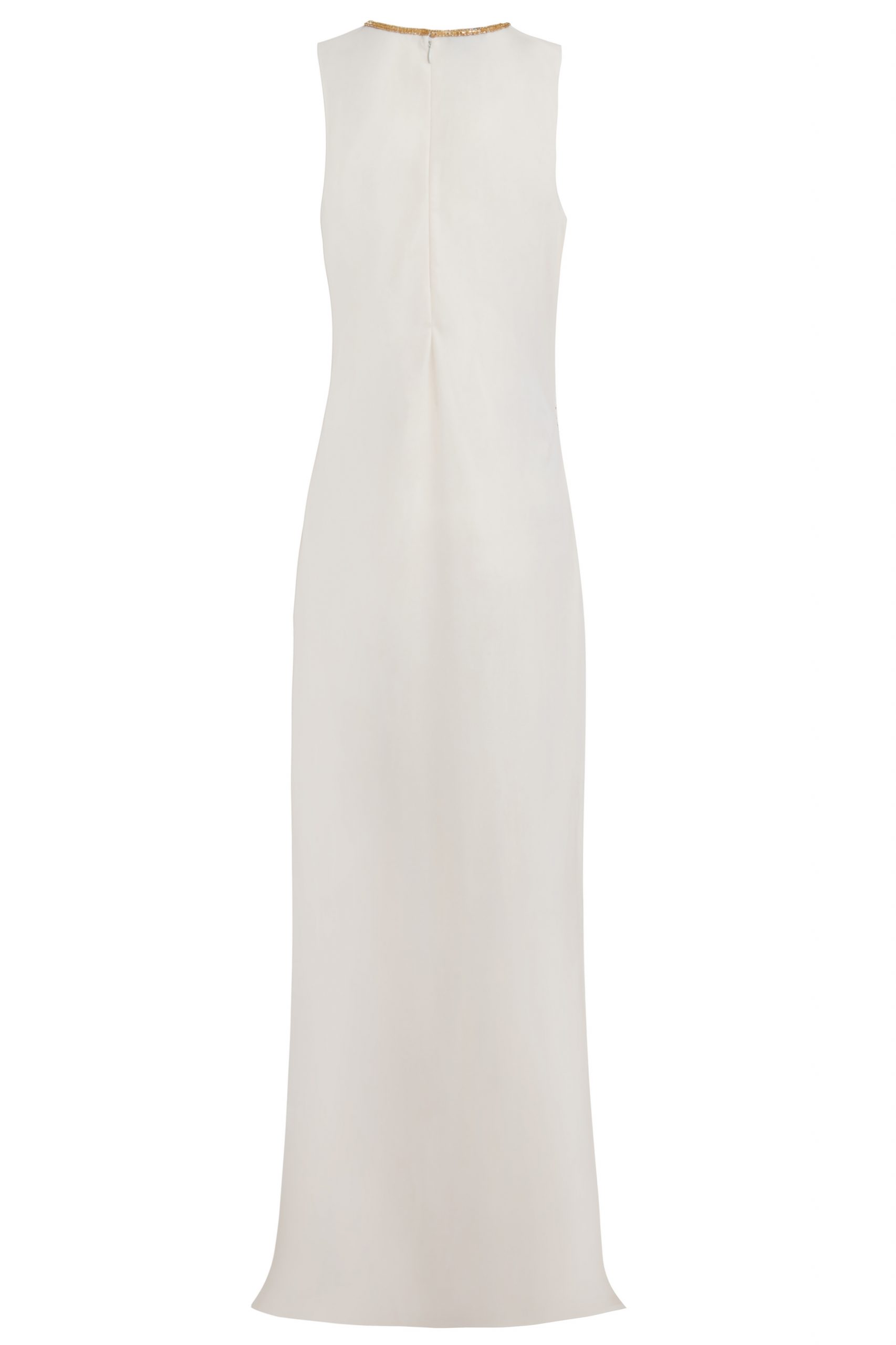 Anvi - Off White Embellished Starburst Bridesmaid Dress | Jywal London