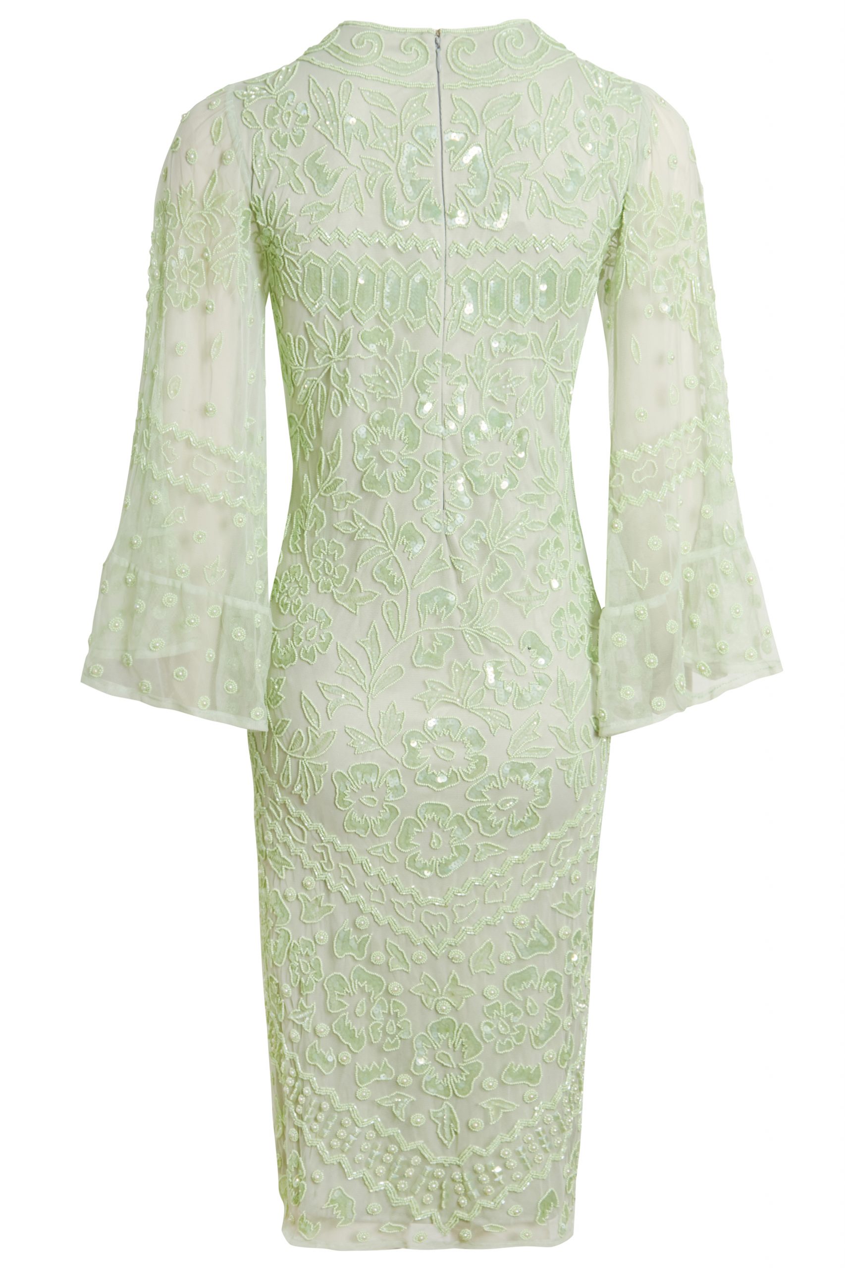 Tamara - Mint Green Gatsby Wedding Guest Dress | Jywal London